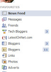 Add Pages,Groups,Apps to Facebook Favourites Box